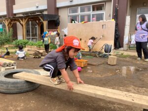 避難訓練をしました
